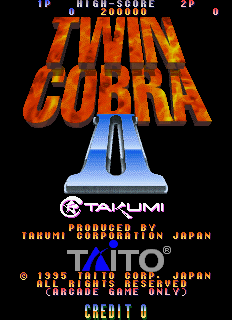Twin Cobra II / arcade