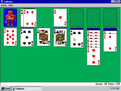 Windows 95 Mini Games dos