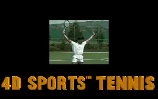 4D 스포��츠 테니스 Title Image