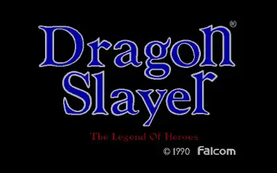 Dragon Slayer- The Legend Of Heroes / dos
