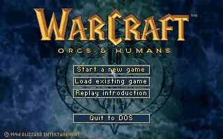 Warcraft- Orcs and Humans / dos
