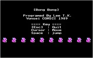 Bong Bong / dosp Title Image