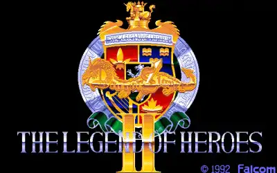 Dragon Slayer- The Legend Of Heroes2 / dosp Title Image