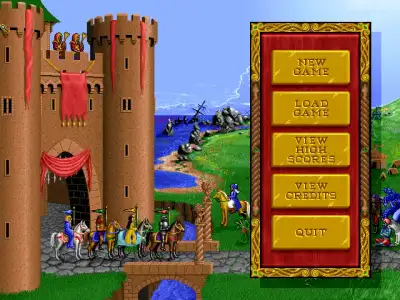 Heroes of Might and Magic / dosp Title Image