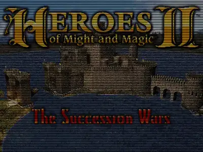Heroes of Might and Magic 2- The Succession Wars / dosp Title Image