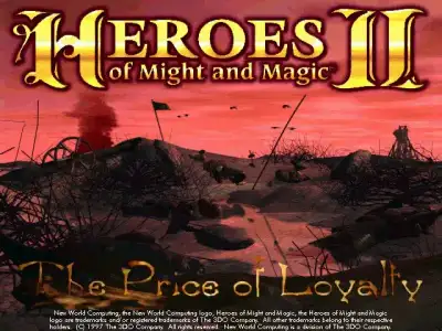 Heroes of Might and Magic 2- The Price of Loyalty / dosp Title Image