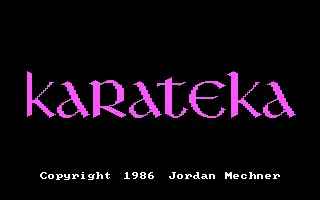 Karateka / dosp Title Image