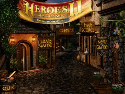 Heroes of Might and Magic 2  dosx