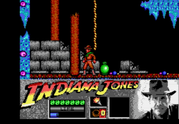 Indiana Jones and the Last Crusade- The Action Game / dosx Snap Image