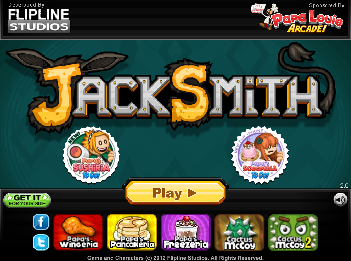 Jacksmith / flash Title Image