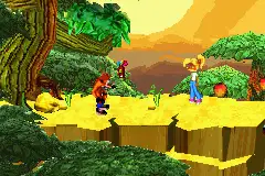 Crash Bandicoot Purple- Ripto's Rampage / gba