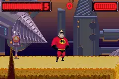 Incredibles-Rise of the Underminer / gba Snap Image
