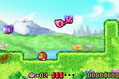 Kirby- Nightmare in Dream land / gba Snap Image