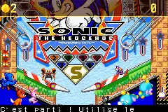 Sonic Pinball Party / gba Snap Image