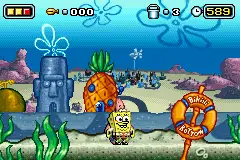 SpongeBob SquarePants- The Movie / gba Snap Image