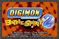 Digimon-Battle Spirit 2  / gba Title Image