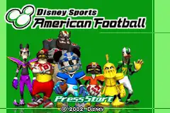 Disney Sports-American Football / gba