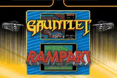 Gauntlet & Rampart / gba Title Image