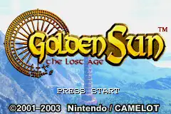Golden Sun- The Lost Age / gba