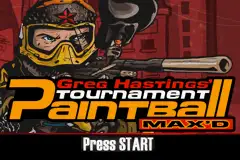 Greg Hastings Tournament Paintball Maxd / gba Title Image