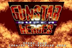 Gunstar Super Heroes / gba