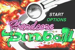 Hardcore Pinball / gba Title Image