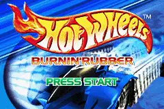 Hot Wheels-Burnin Rubber / gba Title Image