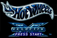 Hot Wheels-Velocity X / gba Title Image