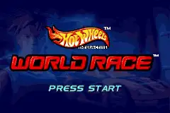 Hot Wheels-World Race / gba Title Image