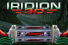 Iridion 3D / gba Title Image