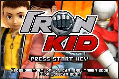 Iron Kid / gba Title Image