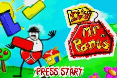 Its Mr Pants / gba Title Image