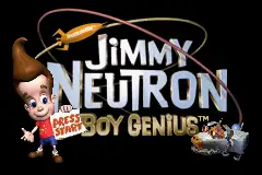 Jimmy Neutron- Boy Genius / gba Title Image