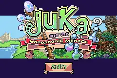 Juka and the Monophonic Menace / gba Title Image