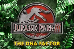 Jurassic Park III- DNA Factor / gba Title Image