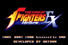 King of Fighters EX / gba Title Image