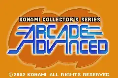 Konami Collectors Series- Arcade Advanced / gba Title Image