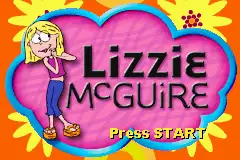 Lizzie McGuire- On The Go! / gba Title Image