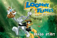 Looney Tunes-Back in Action / gba Title Image