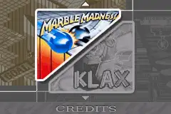 Marble Madness & Klax / gba Title Image