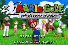 Mario Golf- Advance Tour / gba