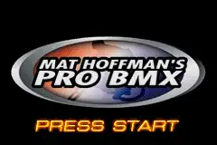 Mat Hoffmans Pro BMX / gba Title Image