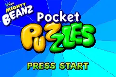 Mighty Beanz Pocket Puzzles / gba Title Image