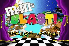 M&Ms Blast! / gba Title Image
