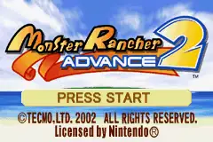 Monster Rancher Advanced 2 / gba Title Image
