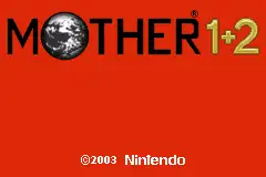 Mother 1+2 / gba Title Image