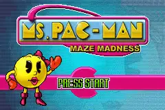 Ms Pac Man- Maze Madness / gba Title Image