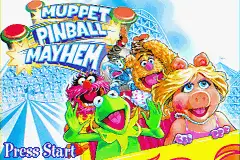 Muppet Pinball Mayhem / gba Title Image