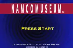 Namco Museum / gba Title Image
