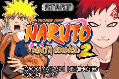 Naruto- Ninja Council 2 / gba Title Image